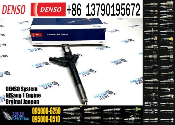 Common Rail Injector 16600-EB70D 16600-EB70B 16600-EB70C 095000-6250 Injector 16600-EB70D 16600-EB70B for Nissan YD25