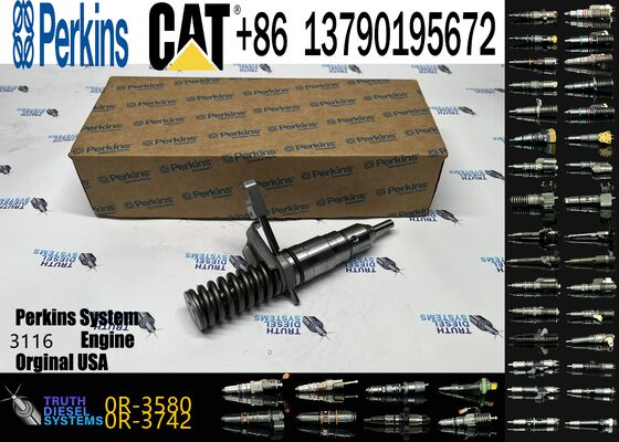New CCaterpillar C3116 Common Rail Diesel Engine Injector Set-0R-4374 0R-8867 4P-2233 10R-8996 0R-3580 7E-7607 Injector Nozzles