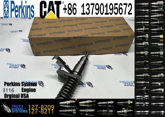 Diesel Engine Auto Parts Common Rail Fuel Injector 127-8209 1278209 127 8209 for Engine 3114 3116 3126