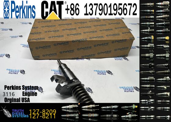 Diesel Engine Auto Parts Common Rail Fuel Injector 127-8209 1278209 127 8209 for Engine 3114 3116 3126