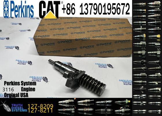 Diesel Engine Auto Parts Common Rail Fuel Injector 127-8209 1278209 127 8209 for Engine 3114 3116 3126