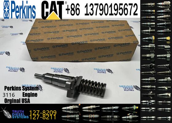 Diesel Engine Auto Parts Common Rail Fuel Injector 127-8209 1278209 127 8209 for Engine 3114 3116 3126