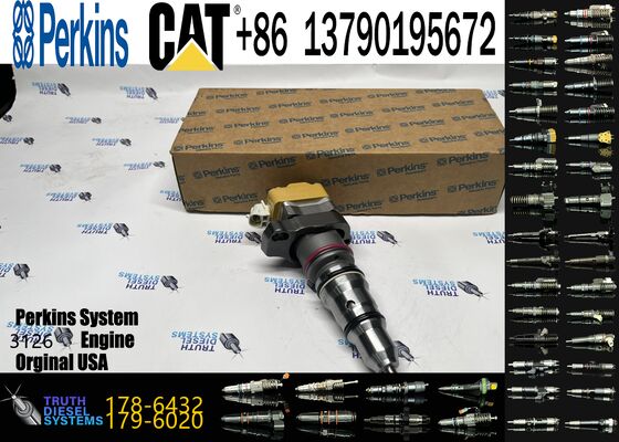 Diesel Fuel Injector for 3216 Excavator 3126E 3126B Common Rail Injector 178-6432 10R-9348 188-1320 10R-9237