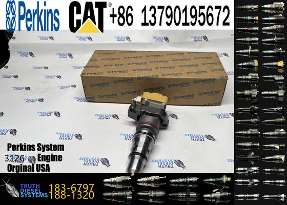 Affordable Excavator Engine Spare Parts Fuel Injector 0R-9348 183-6797 10R-1262 222-5965 188-1320 10R-0781 for CAT 3126 Engine