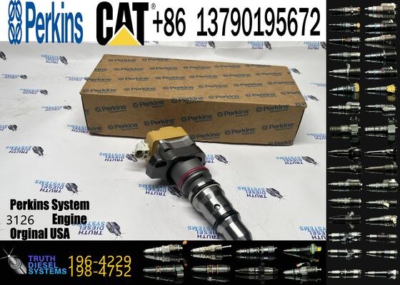 New High Quality Diesel Fuel Injector Assembly for 3126B Engine 10R0782 10R-0782 196-4229 1964229 Stainless Steel 6 Month