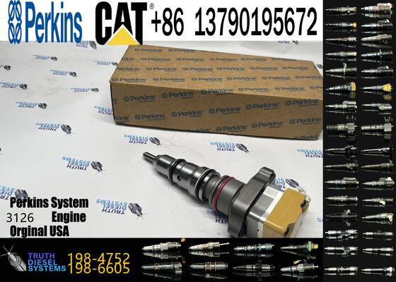 CAT common rail injecto 4CR0197 174-7526 198-4752 is suitable for CAT3126 diesel engine injector assembly