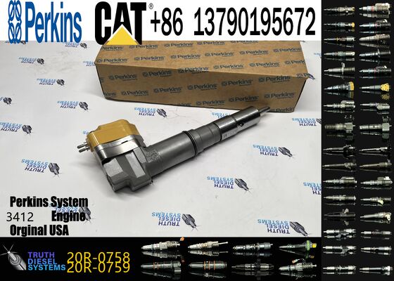 High Quality New Diesel Common Rail Marine Engine Injector 232-1167 174-7528 20R-0758 for 3126 Engine Parts