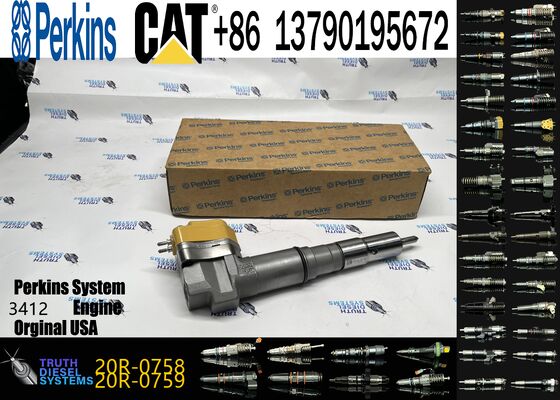 High Quality New Diesel Common Rail Marine Engine Injector 232-1167 174-7528 20R-0758 for 3126 Engine Parts