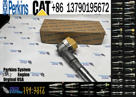 CAT 3412 Truck Engine Fuel Injector 198-4752 104-3377 20R-0759 for Spray Valve System Spare Parts