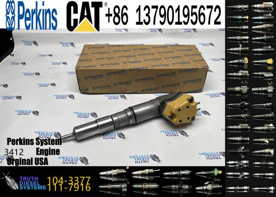 CAT 3412 Truck Engine Fuel Injector 198-4752 104-3377 20R-0759 for Spray Valve System Spare Parts