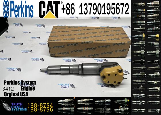 OEM 3412E 3408E Engine Fuel Injector 138-8754 159-0835 174-7527 232-1176 232-1175 174-7526 for TRUCK 771D 769D 775D