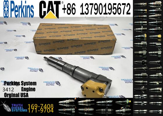 Excavator Parts Engine 3408 3412 Fuel Injector 4CR01974 169-7408 174-7527 222-5967 20R-0760 for Construction Machinery