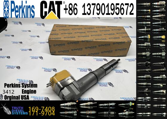Excavator Parts Engine 3408 3412 Fuel Injector 4CR01974 169-7408 174-7527 222-5967 20R-0760 for Construction Machinery