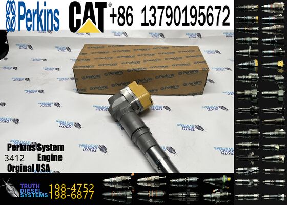 CAT 3412 Truck Engine Fuel Injector 198-4752 104-3377 20R-0759 for Spray Valve System Spare Parts
