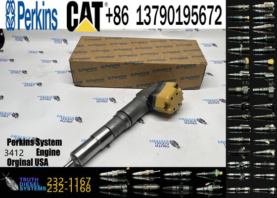 High Quality New Diesel Common Rail Marine Engine Injector 232-1167 174-7528 20R-0758 for 3126 Engine Parts