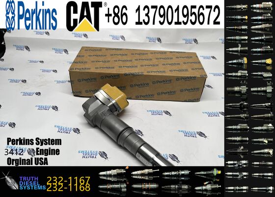 High Quality New Diesel Common Rail Marine Engine Injector 232-1167 174-7528 20R-0758 for 3126 Engine Parts