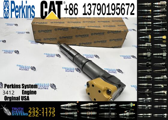 Newly Available Low-price Diesel Common Rail Injector 232-1173 0R-9803 232-1168 for 3412 3412E Engine Assembly