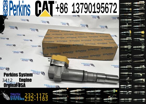 High Quality Common Rail Fuel Injector 232-1175 for 3412E 3408 3408E Engine