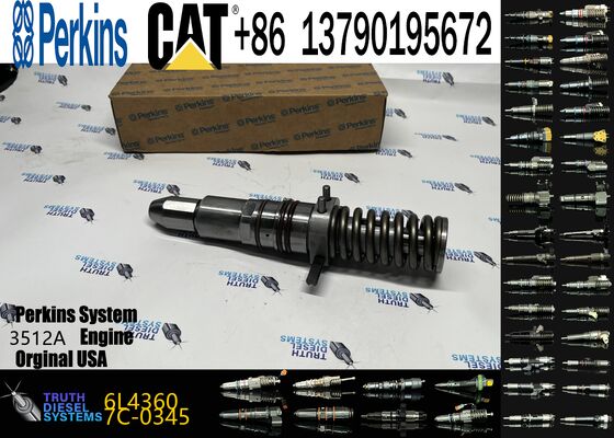 Genuine 6L-4360 Fuel Injector Brand Remanufactured 6L4360 Diesel Engine Parts for Ccaterpillar 3512A for Construction Machinery