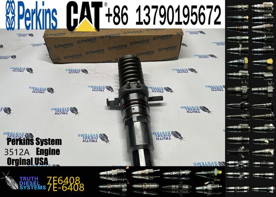 Diesel Engine Pump Parts HEUI Diesel Fuel Injector 7E6408 7E-6408 for Excavator Engine 3512A