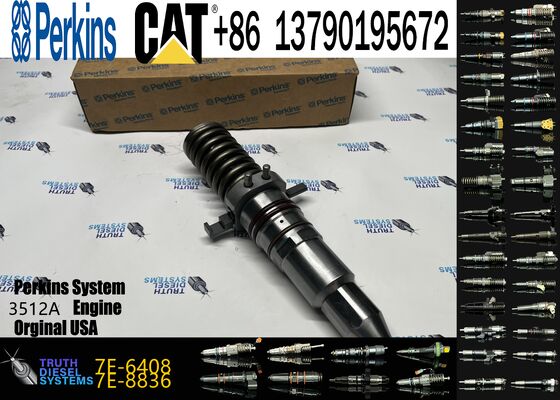 For CAT 3508 3512 3516 Diesel Fuel Injector 7E-6408 Injection Valves 0R-3052 Product Category Engine Components