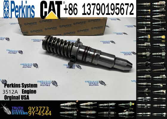 Fuel Injector 9Y3773 9Y-3773 0R2923 Common Rail Fuel Injector Construction Machinery Excavator Parts for 3508 3512 3516 Engine