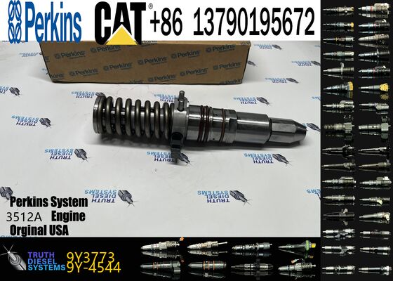 Fuel Injector 9Y3773 9Y-3773 0R2923 Common Rail Fuel Injector Construction Machinery Excavator Parts for 3508 3512 3516 Engine