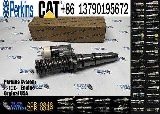 Best-selling and Durable Construction Machinery Diesel Fuel Injector 20R-0848 20R-1270 20R-1263 20R-1282 for CAT Diesel Engine