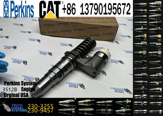 Excavator Accessories Fuel Injector 230-3255 246-1854 for 3508C/3512C/3516C Construction Machinery with 6 Month Warranty