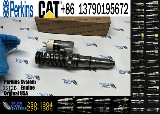 Diesel Fuel Pump Common Rail Fuel Injector 250-1304 10R-1278 2501304 10R1278 for 3508B/3512B/3516B Engine