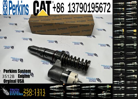Fuel Injector 250-1311 2501311 10R-1279 10R1279 2461854 diesel Fuel Injector for Ccaterpillar CAT Engine Parts 3516B 3512B 3508B