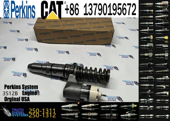Fuel Injector 250-1311 2501311 10R-1279 10R1279 2461854 diesel Fuel Injector for Ccaterpillar CAT Engine Parts 3516B 3512B 3508B
