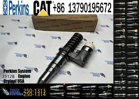 250-1313 Fuel Injector 2501313 Construction Machinery Excavator Parts for 3516B 3512B Engine 776D 784C Tractor 854G Wheel Dozer