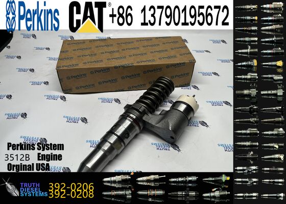 Common Rail Fuel Injector 392-0206 3920206 386-1758 3861758 250-1306 2501306 132-0202 Injector for Ccaterpillar 3508 3512 Engine