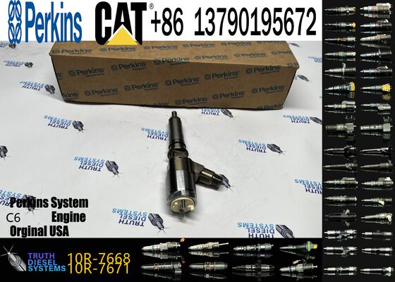 3210990 Fuel Injector 321-0990 2645a743 10R-7668 for 320D C6.6 Diesel Engine Wheel Tractor 613G Common Rail Injection Valve