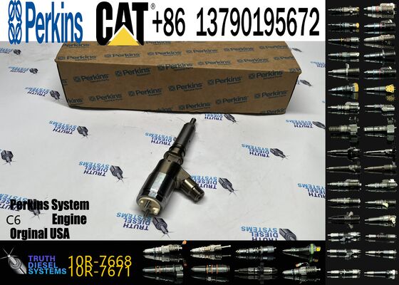 3210990 Fuel Injector 321-0990 2645a743 10R-7668 for 320D C6.6 Diesel Engine Wheel Tractor 613G Common Rail Injection Valve