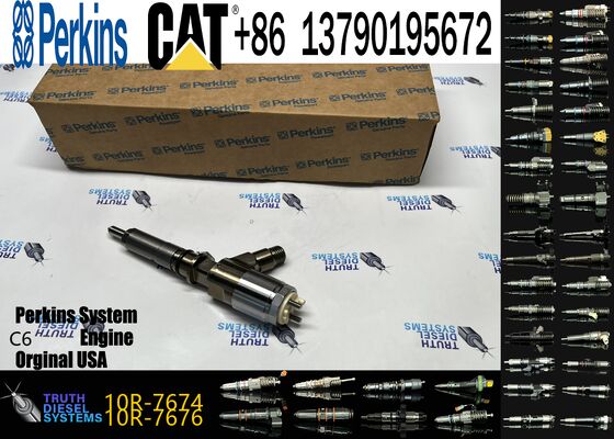 High Quality Excavator Parts Diesel Common Rail Fuel Injector 10R-7674 32F61-00062 10R-7675 for CAT E 320D 323D C4.4 C6.6 Engine