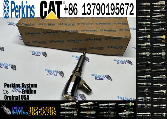 2645A709 Common Rail Injector 320-0680 2645A709 295-9130 382-0480 282-0490 for C6 C6.6 1106D-E66TA Engine