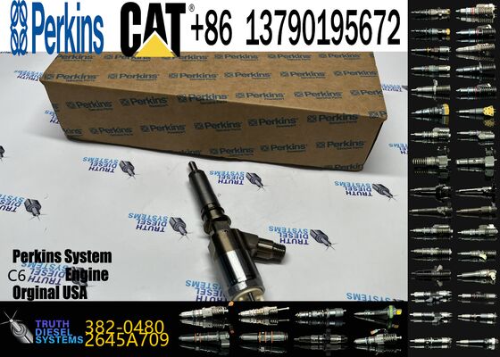 2645A709 Common Rail Injector 320-0680 2645A709 295-9130 382-0480 282-0490 for C6 C6.6 1106D-E66TA Engine