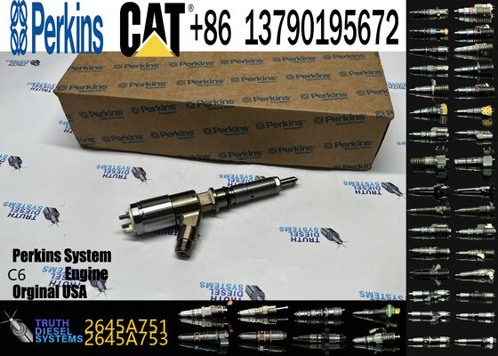 High Quality New Fuel System Parts Diesel Fuel Injector 320-0655 2645A751 1106D-E66TA for Ccaterpillar CAT C6.6 Perkins