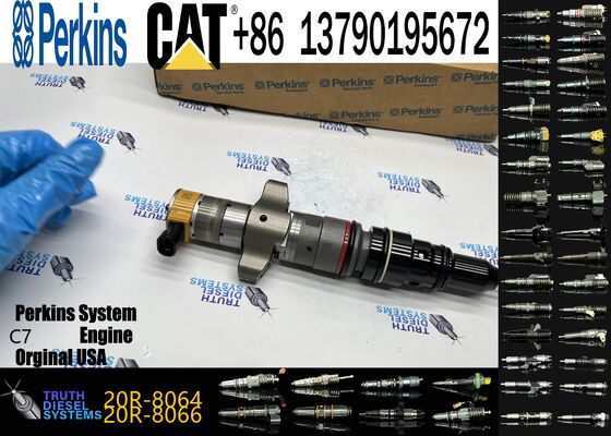 Genuine for Ccaterpillar Fuel Injector 20R-8064 20R8064 for CAT C9 Diesel Engine Construction Machinery Equipment Spare Parts