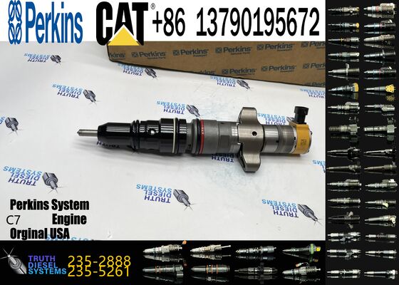 Fuel Injector 236-0962 235-2888 10R-7224 for Cat C9 / C-9 330C E330C 330C Common Rail Injector
