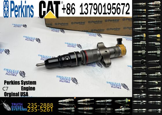 Fuel Injector 236-0962 235-2888 10R-7224 for Cat C9 / C-9 330C E330C 330C Common Rail Injector