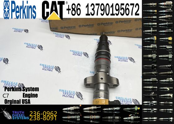 Hangood Engine Parts 10R-7224 236-0962 2360962 Fuel Injector D6R 330C E330C Diesel Injector Assy C9 Engine Common Rail Injector