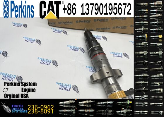 Hangood Engine Parts 10R-7224 236-0962 2360962 Fuel Injector D6R 330C E330C Diesel Injector Assy C9 Engine Common Rail Injector