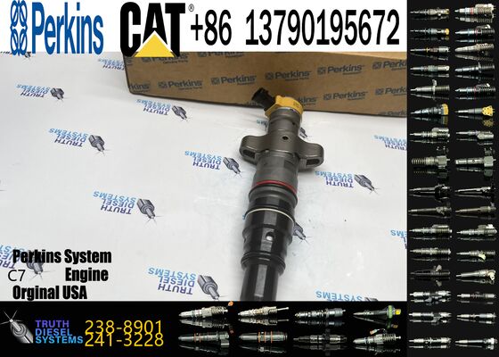 Fuel Injector 238-8901 2388901 Excavator Parts for C7 Engine Common Rail Engine 320D2 Genuine Original 6 Months
