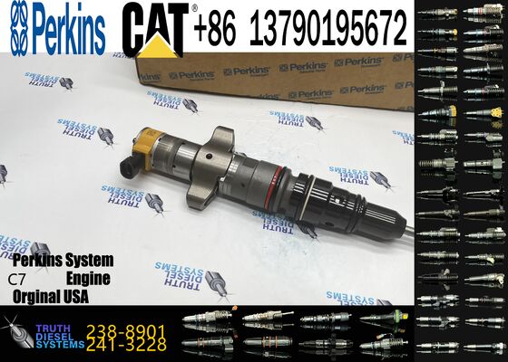 Fuel Injector 238-8901 2388901 Excavator Parts for C7 Engine Common Rail Engine 320D2 Genuine Original 6 Months