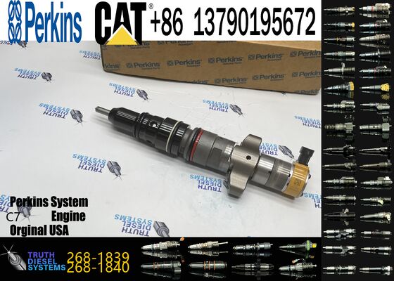 Genuine for Ccaterpillar Fuel Injector 268-1839 2681839 New Engine Part for CAT C7 Diesel Engine Construction Machinery Equipment