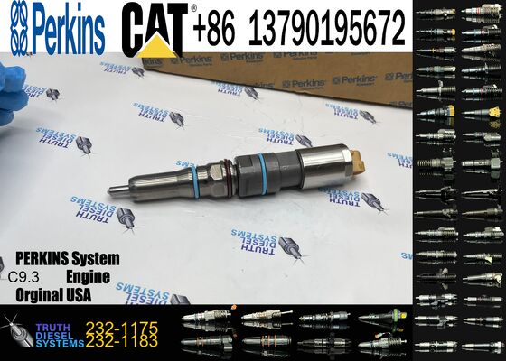 For C-a-t 232-1175 2321175 Excavator Parts E336E C9.3 Engine Injector 460-8213 20R-5075 460-8213 456-3509 20R5075 4563509
