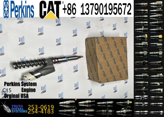 Genuine C15 C18 C32 3406E Series Excavator Parts 253-0619 Injec to 2530619 10R-7232 10R7232 for CAT Construction Machinery Parts